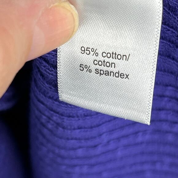 Maurice’s Ribbed Purple V Neck Panel Knit Tank Top Textured Corset Plus Size 3X - Picture 5 of 5